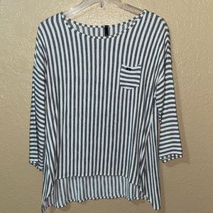 Connie K Striped Blouse